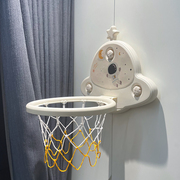 投篮球框儿童专用篮球架室内无声家用挂式免打孔可升降静音玩具