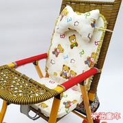 推车配件宝宝餐椅加厚坐垫儿童伞车夏季冰丝垫婴儿竹藤车冬季棉垫