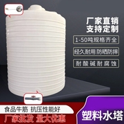 加厚塑料水塔特大号水桶1235102030吨立式户外储水罐pe水箱