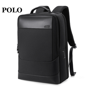 polo大容量双肩，包男短途旅行包商务，休闲多功能15.6寸电脑背包