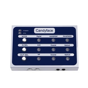 糖果脸Candyface光纤同轴数字OTG手机直播安卓苹果RME声卡转换器