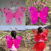 六一礼物儿童节表演服装女童背饰发光蝴蝶翅膀仙子仙女棒裙子套装