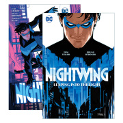 英文原版nightwing夜翼精装漫画系列，2册leapingintothelightgetgrayson英文版进口英语原版书籍