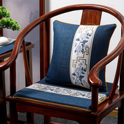 红木椅子坐垫中国风，古典圈椅太师椅官帽椅垫，中式实木家具沙发垫子
