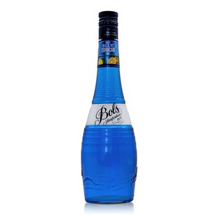 波士蓝橙力娇酒BOLS's Blue Curacao宝狮蓝柑酒蓝橘蓝香橙700ml