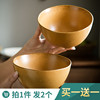 日式陶瓷菜碗复古面碗大饭碗实用沙拉碗泡面碗，家用米饭碗餐具微瑕