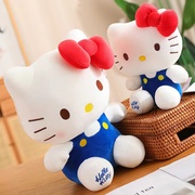 hellokitty公仔正版凯蒂猫玩偶哈喽kt毛绒，玩具布娃娃可爱女孩礼物