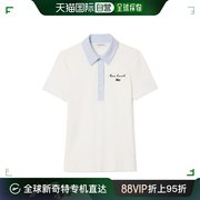 香港直邮lacoste法国鳄鱼女士，短袖polo衫df71070