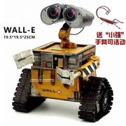 WALL-E机器人瓦力复古铁艺模型装饰摆设铁皮创意工艺品储钱罐礼物