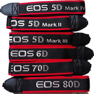 适用于佳能EOS7D6D 5D2 5D3 70D60D80D 5DS 5DSR 5D4单反相机背带