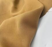 进口设计师布料 姜黄色砂洗蜂窝亚麻时装 西装 外套 衬衫 连衣裙
