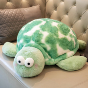 可爱花斑龟公仔毛绒玩具小乌龟玩偶抱枕女生睡觉海龟娃娃生日礼物