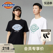 dickies24春夏常规休闲大logo男女，情侣同款圆领短袖t恤内搭