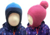 加拿大原单抓绒(单抓绒)里布加厚冬季包耳朵(包耳朵，)保暖针织帽子护耳系带毛线帽