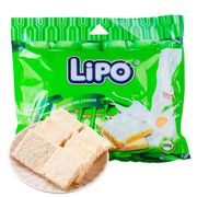 Lipo椰子味面包干300g越南进口饼干 吃货网红小零食蛋糕休闲食品