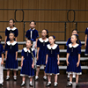元旦儿童合唱服装演出服男女童礼服中小学生表演朗诵纱裙大合唱团