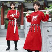 出租汉服男飞鱼服中国风古风武侠客男款锦衣卫套装学生古装衣服