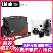thinkTANK创意坦克672微单摄影包时尚相机包单反单肩斜跨男女包轻