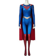 超人与露易丝cos服 超人紧身衣连体衣披风套装cosplay万圣节服装