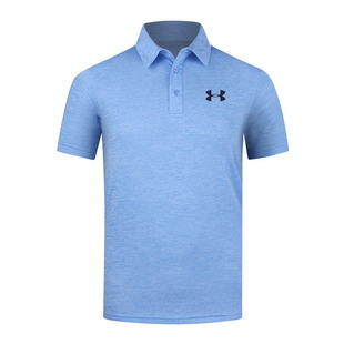 刺绣款夏季运动高尔夫服装男短袖t恤透气速干POLO衫球衣上衣服
