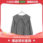 韩国直邮miamasvin SPECIALLoroca格子雪纺衫