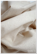 棉麻手工印染布料纯色，面料素色棉布厚实经典素麻本白色，麻本色麻布