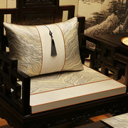 中式棕垫红木沙发坐垫轻奢实木家具座垫罗汉床垫五件套乳胶垫定制