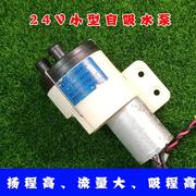 直流自吸泵 DC24V 微型高压水泵 抽水泵  小型隔膜真空泵气泵