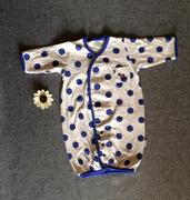 出口日本原单 外贸 新生儿婴儿宝宝长袖连身衣爬服哈衣睡袋两用