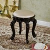 欧式美式梳妆台凳子化妆凳软包小方凳家用椅公主卧室美甲凳古筝凳