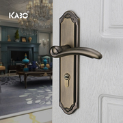 德国KABO美式门锁室内卧室卫生间简约门锁把手家用静音现代房门锁