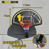 篮球框挂式室外篮球架标准篮框，室内儿童户外家用篮板壁挂式投篮筐