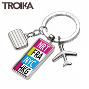 德国Troika旅行钥匙扣挂件吊坠 创意汽车钥匙圈高档高级感 男女士