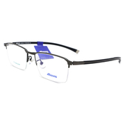 MIZUNO美津浓纯钛半框眼镜架男女潮流时尚近视蓝光眼镜框Z3016G