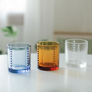 日本进口hirota广田硝子，柳宗理复刻玻璃杯昭和，复古创意水杯酒杯