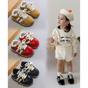 学步婴儿鞋1到2岁宝宝鞋子2023秋季德训阿甘鞋男女小童运动鞋
