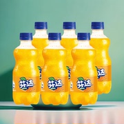芬达300ML*6瓶装橙子味碳酸饮料汽水即饮可口可乐汽水