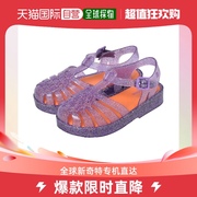 Melissa梅丽莎凉鞋儿童款紫色单鞋32410透气休闲