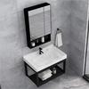 墙挂式洗手盆洗手台小型镜子挂墙式洗手池卫生间洗面盆柜组合卫浴