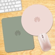 适用华为鼠标垫粉色笔记本电脑学生男生小号可爱女生防水胶垫定制