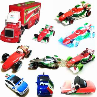 正版Mattel美泰汽车总动员玩具车 合金车模法兰斯高F1赛车系列