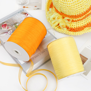 1厘米雪纱带钩帽子的专用丝带手工DIY包装编发雪纺纱带绑发丝带线