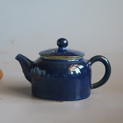 家用陶瓷茶壶小号功夫，茶具泡茶壶汝窑，单壶手抓把过滤壶250毫升