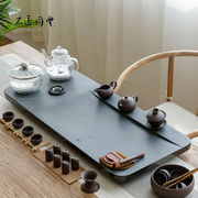 全自动茶盘一体带电磁炉茶具，套装乌金石茶盘家用茶海茶台功夫茶具