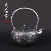 日本铸铁壶 砂铁壶进口 纯手工无涂层烧水泡茶老铁壶茶壶茶具