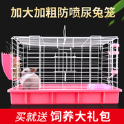 兔笼防喷号兔子荷兰猪笼子，大内豚鼠养殖笼家用q室尿别墅垂耳兔窝