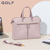 golf女士15寸笔记本电脑包防水手提包，单肩斜跨包牛津纺纯色大容量