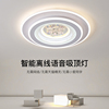 卧室灯2024年现代简约书房阳台餐厅家用灯圆形三色led吸顶灯