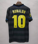 9798国际米兰球衣经典复古二客10号大罗纳尔多国米，足球服套装定制