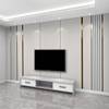 电视背景墙壁纸2022客厅沙发卧室简约3d立体影视墙布定制壁画